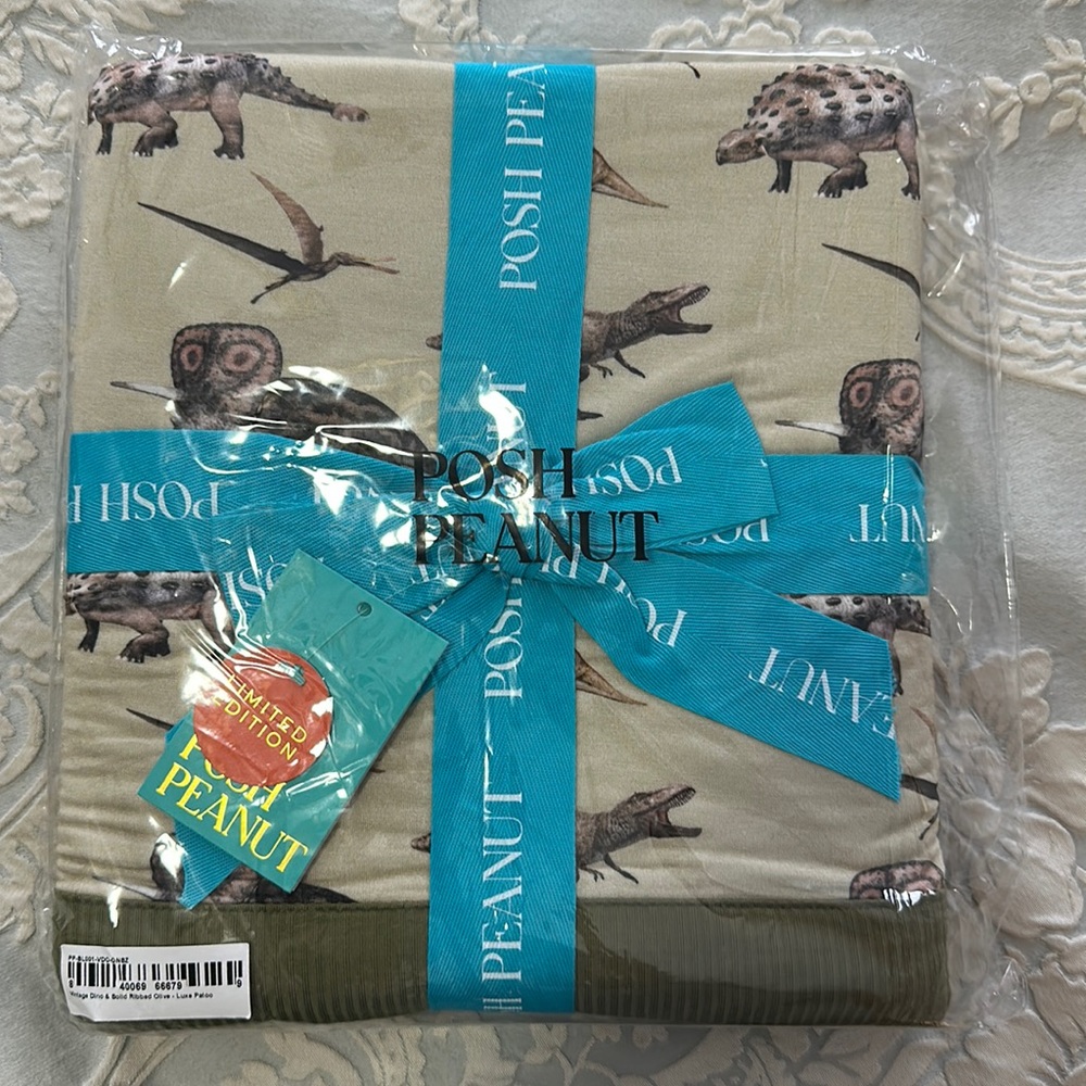 Posh Peanut Vintage Dino Luxe Patoo NIB